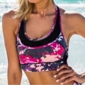 Limited edition Zingara swimwear top in coral size 1 (XS) NWT